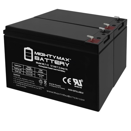 Mighty max 12v - 7.2ah, battery